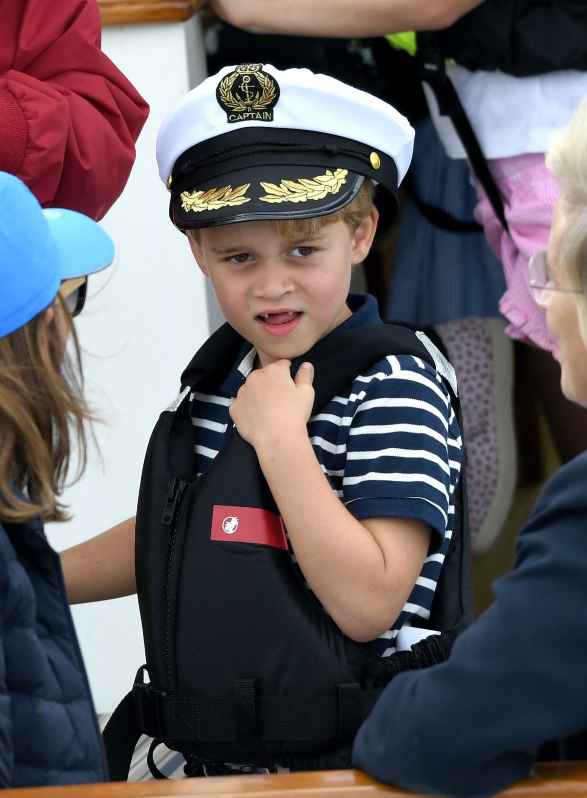 Prince George captain's hat