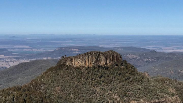 One of the beautiful scenic views at Mount Kaputar National Park. Source: Pamela Cole