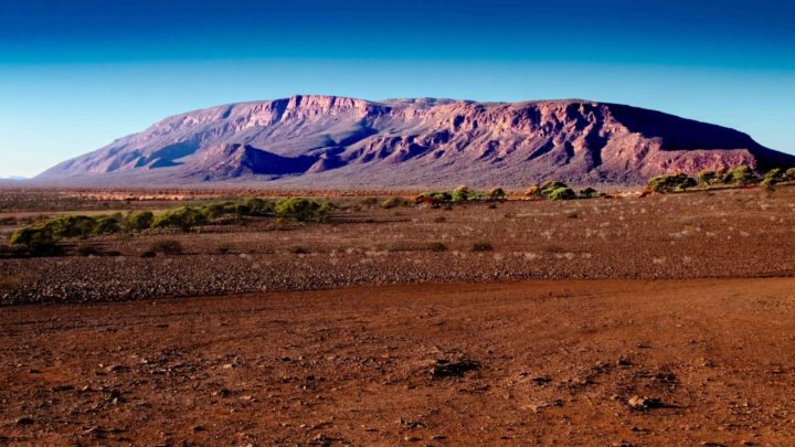 Mount Augustus, Western Australia is regarded as the world's biggest rock. Source: Ken Hay