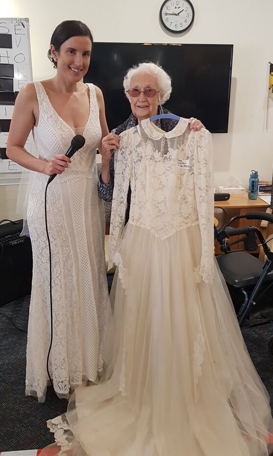 nostalgic wedding dress 
