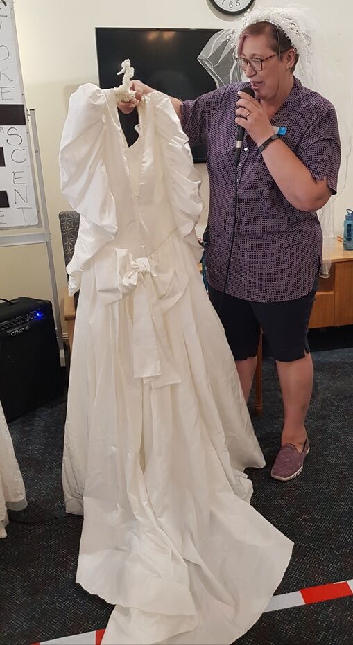 nostalgic wedding dress