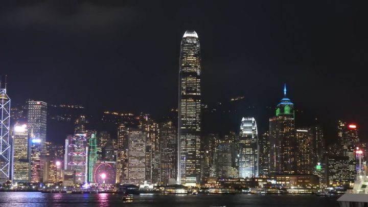 Hong Kong by night. Source: Wendy Portlock