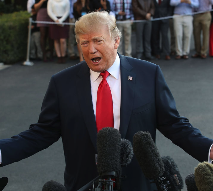 Donald Trump has sparked controversy all through 2019. Source: Getty.