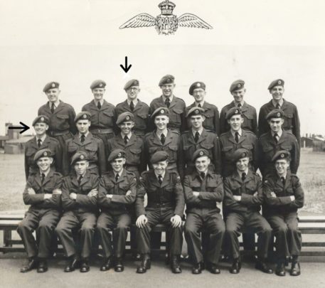 Brian Lee in the RAF 1953