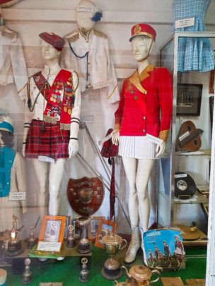 Cheerleaders' outfits