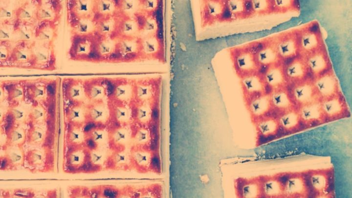 Christina's mother made a simple and delicious cheesecake using Arnott's Lattice biscuits. Source: Stock Photo
