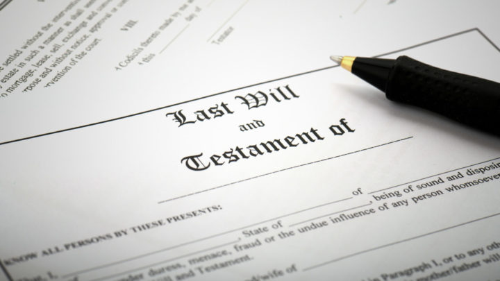 Just because you have a will, doesn't mean your estate will be split how you wish. Source: Getty