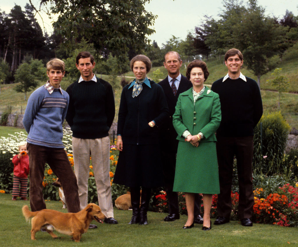 royal family together in 1979