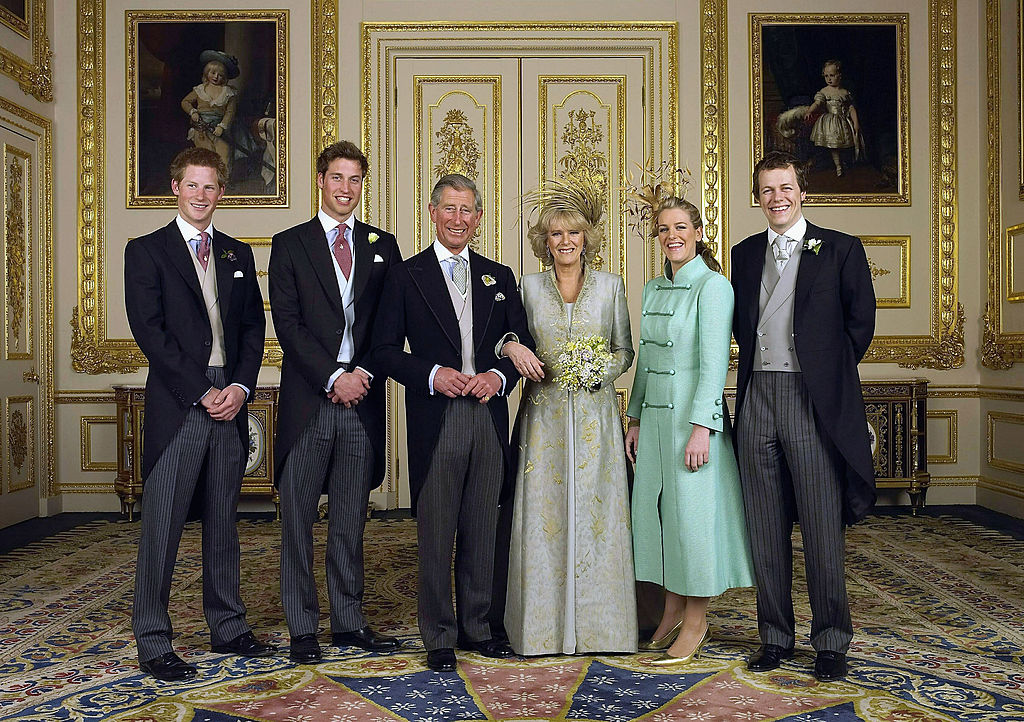 royal family together in 2005
