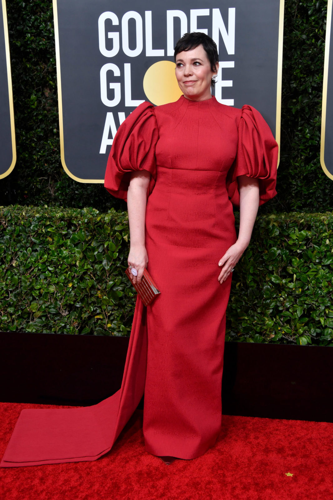 olivia colman golden globes