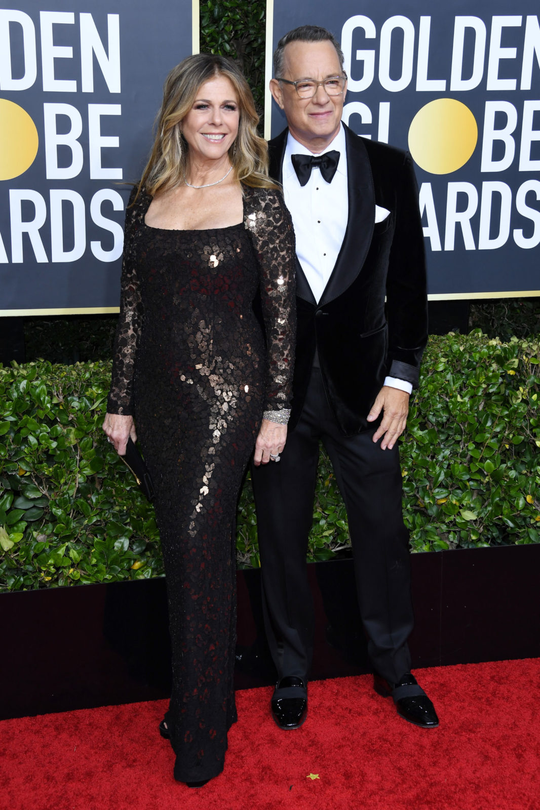 tom hanks rita wilson golden globes