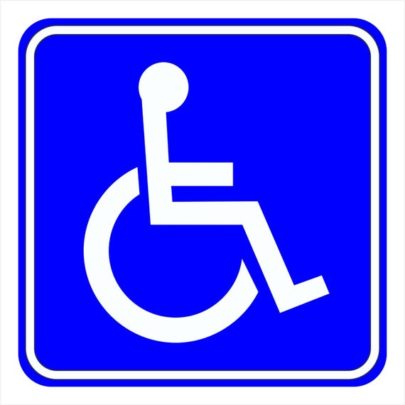 Wheelchair sign