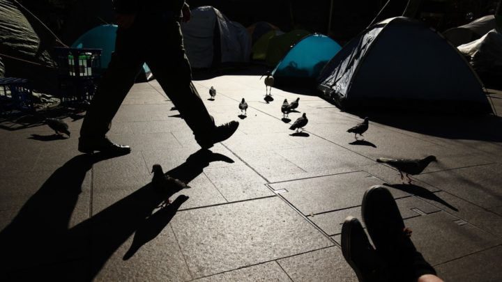 According to figures from Homelessness Australia, on any given night in Australia 1 in 200 people are homeless. Source: Getty Images