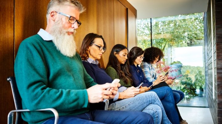 Put down your phones, turn off the television and engage with the world and the people around you, encourages Peter. Source: Getty Images