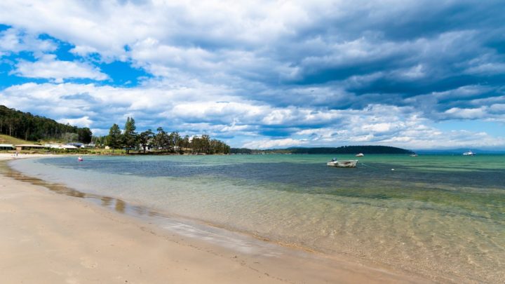 Gillian was caravanning in Dover, Tasmania when coronavirus put a stop to further nomadding. Source: Getty Images