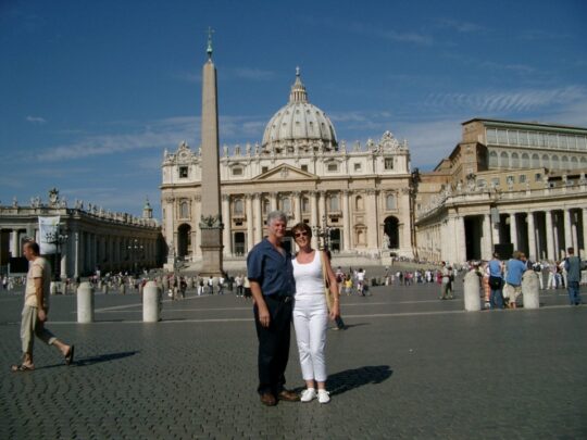 Driving in Rome, Italy