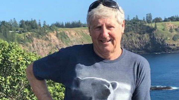 Bill van Nierop has been living with a rare type of lung disease — idiopathic pulmonary fibrosis (IPF)  — for five years. Source: Supplied. 
