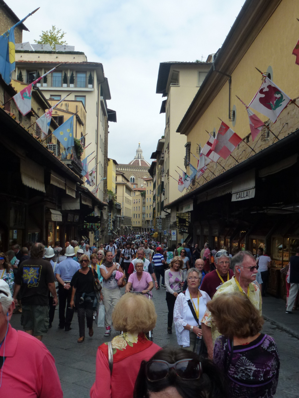 On the Ponte Vecchio