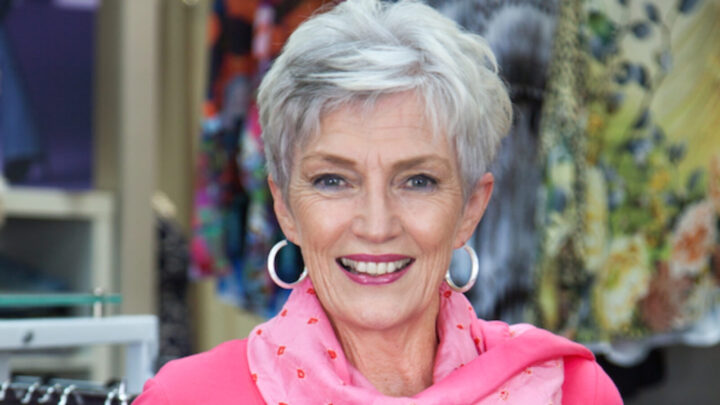 Vivienne Cable combined a Household Loan with the Age Pension, super and earnings from her styling consultancy to boost her income and give her an emergency nest egg. Source: Supplied.
