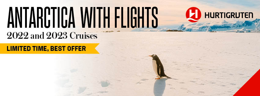 Experience the magic of Antarctica on a flights-inclusive cruise adventure