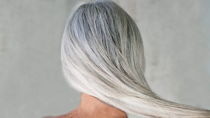 The transition to grey hair is a big moment for many women. Source: Getty