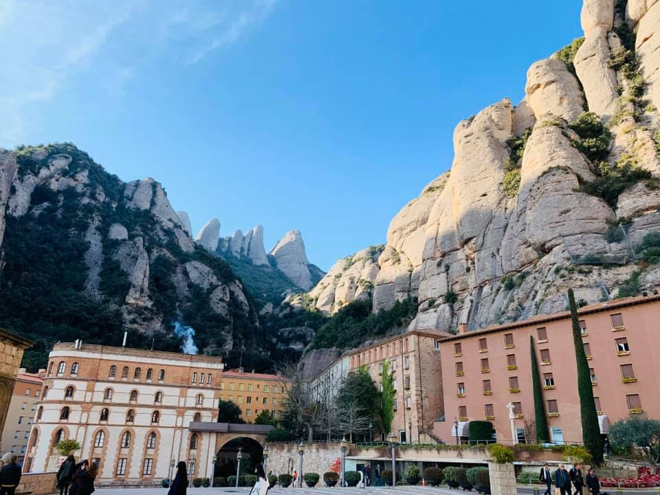 The mountains of Monserrat