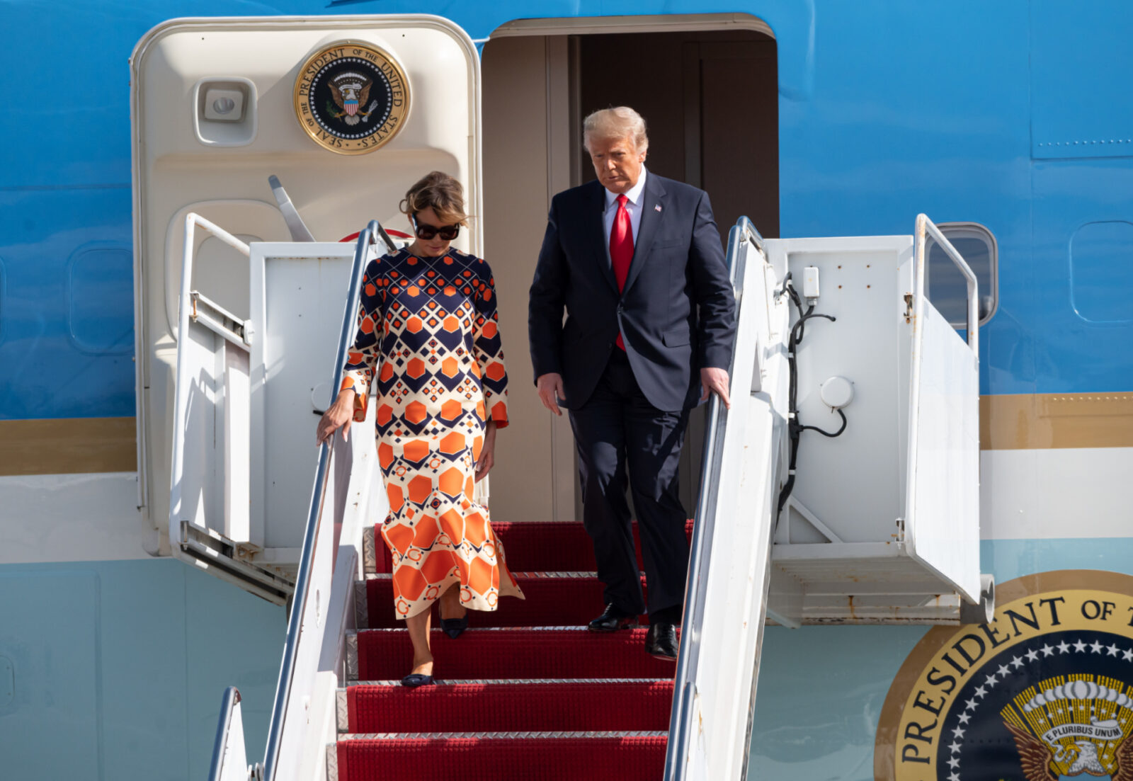Melania and Donald Trump