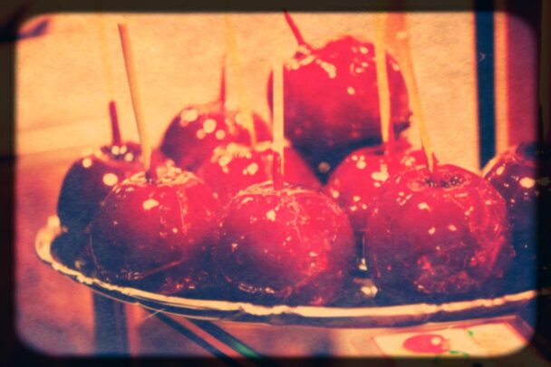nostalgia birthday party treats toffee apples