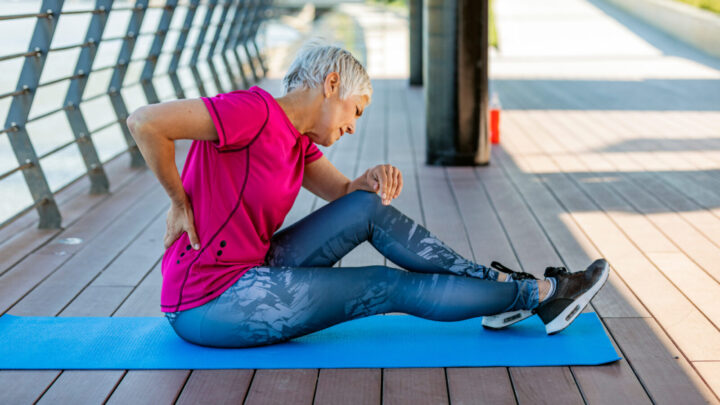 Yoga is recommended for chronic back pain. Source: Getty