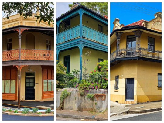 self-guided walk of Balmain, Sydney