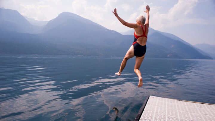 May leapt into her retirement with gusto! Source: Stock Photo/Getty Images