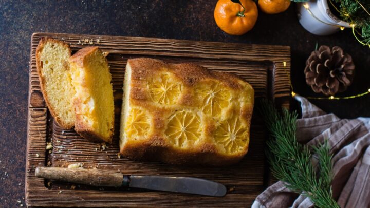 Scrumptious slow-cooker mandarin and almond cake - Starts at 60