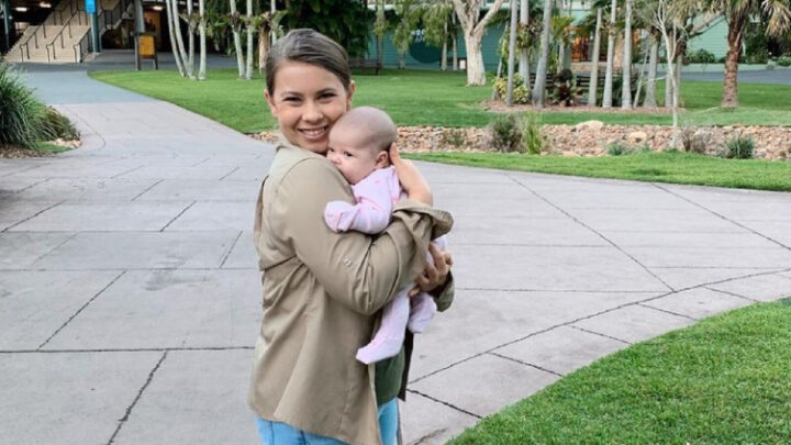 Just like mum! Robert Irwin shares cute new pic of baby Grace Warrior ...