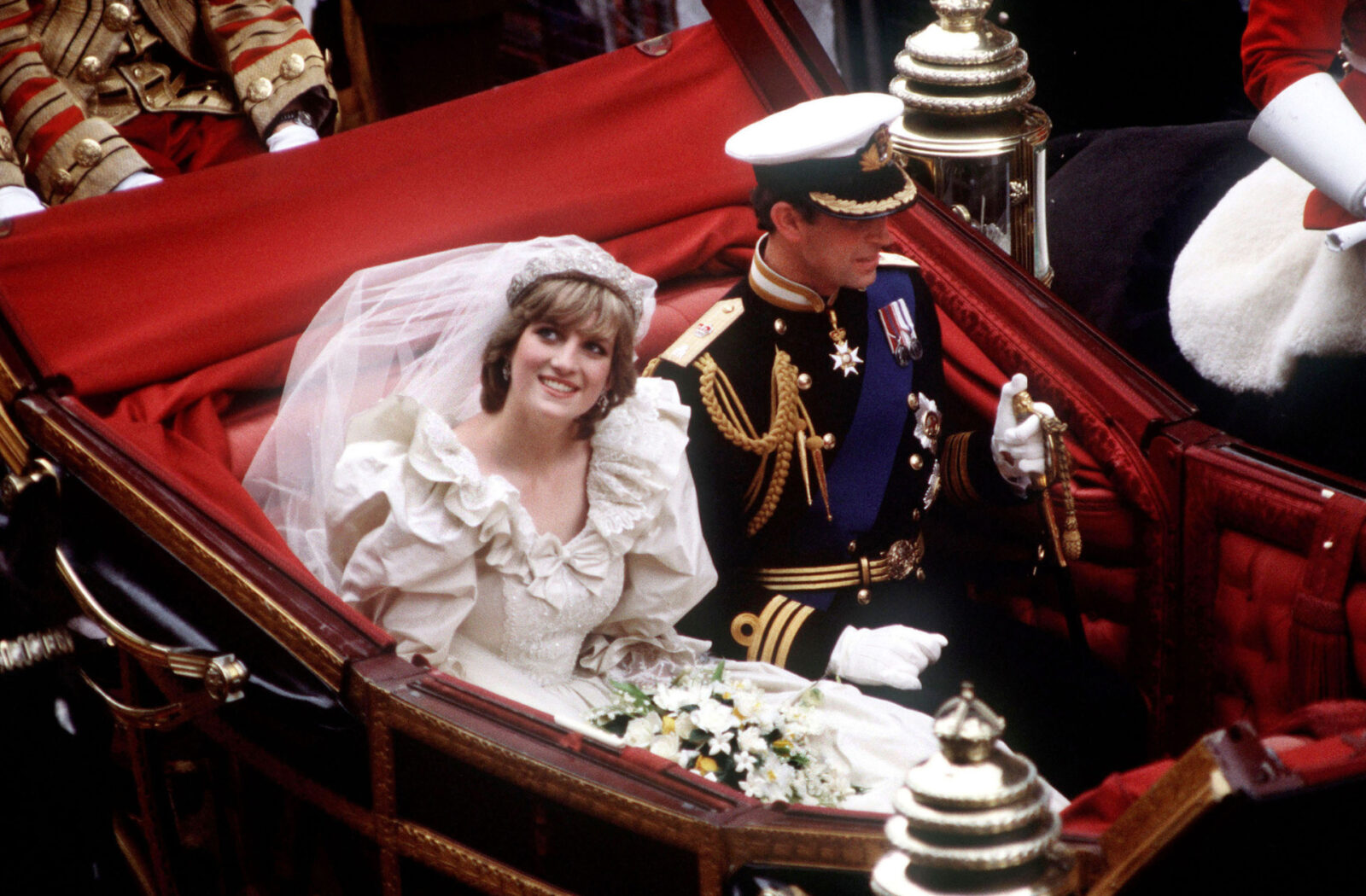 Princess Diana weds Prince Charles