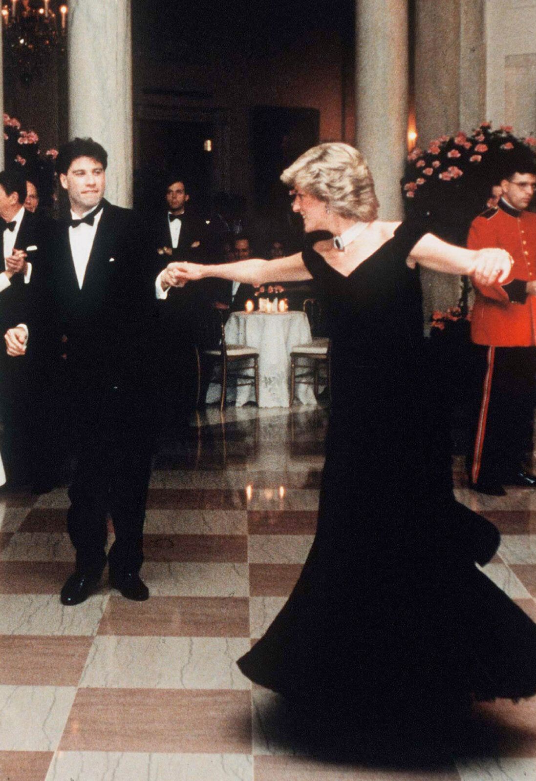 Princess Diana and John Travolta