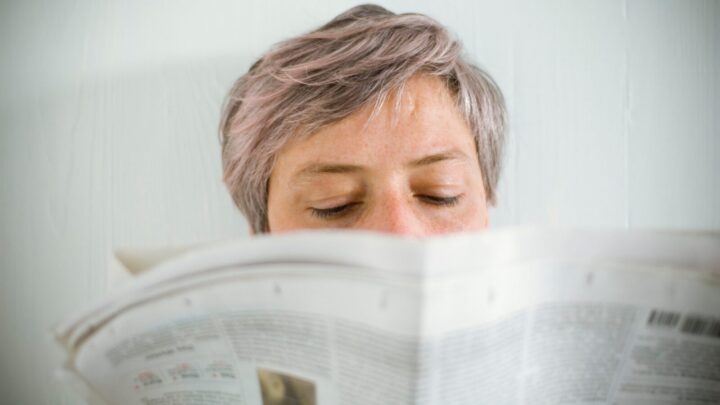 Barbara's unusual hobby is reading the obituaries. Do you have an unusual hobby like this? Source: Stock Photo/Getty Images