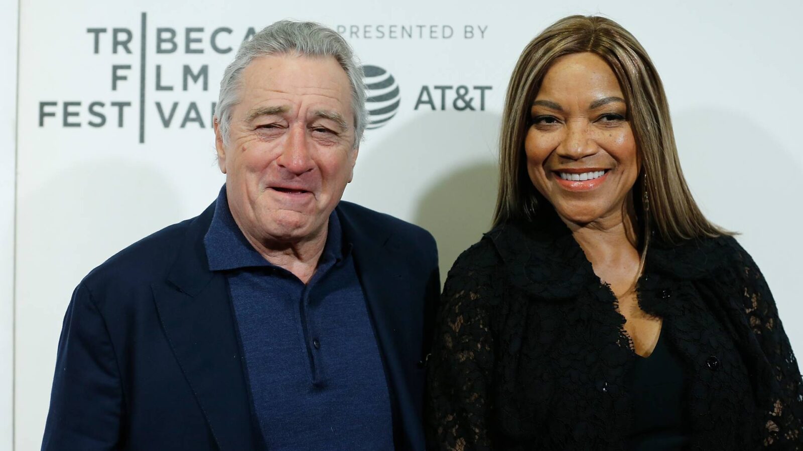 Robert De Niro and Grace Hightower at film festival