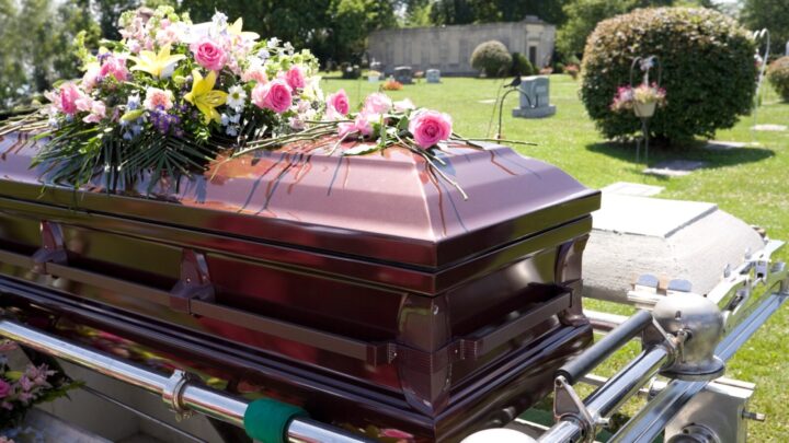 No minister, no mourners. Not even the woman's husband grieved her death. Source: Getty Images
