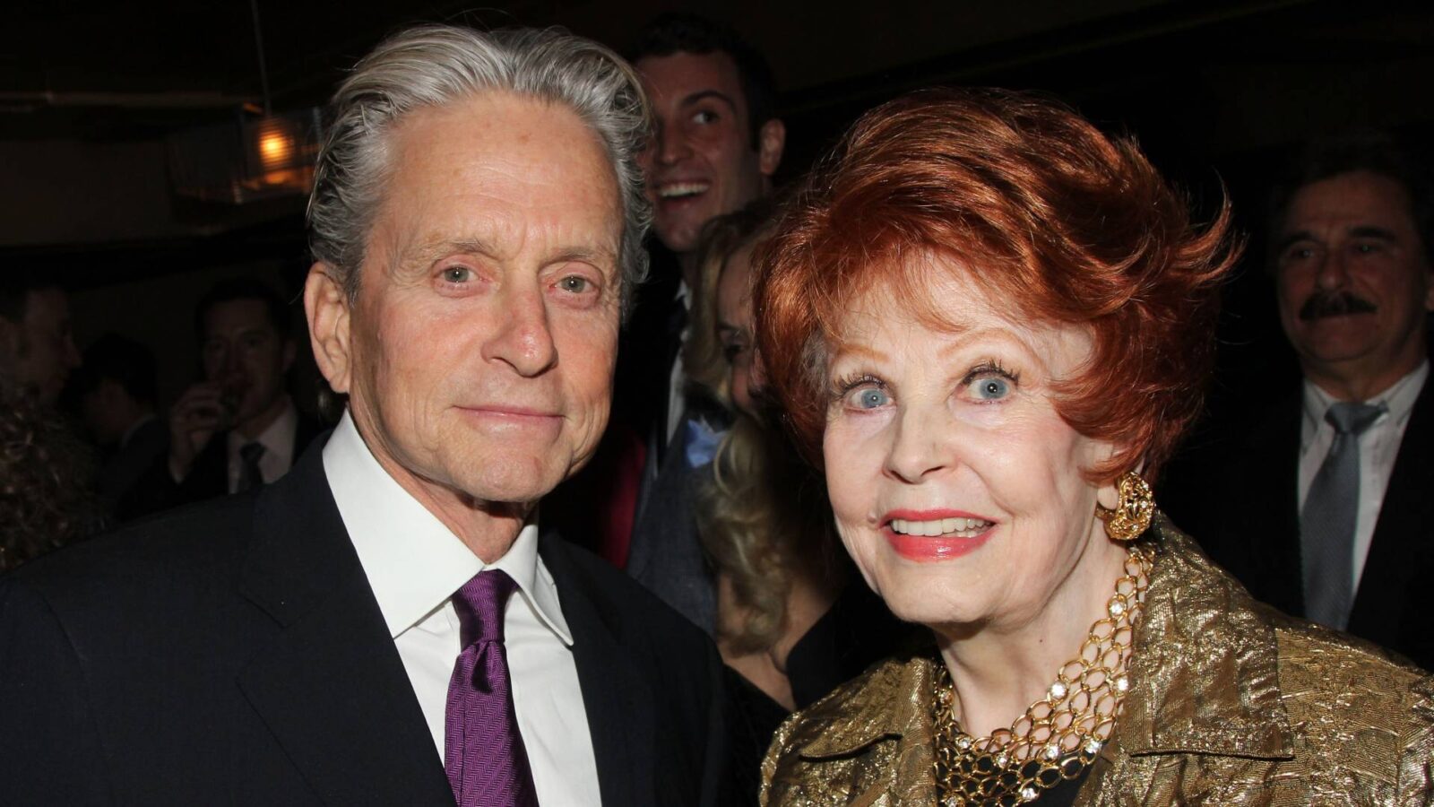 Arlene Dahl and Michael Douglas