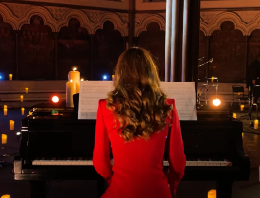 The Duchess of Cambridge is not just a pretty face, she's also a talented piano player. Source: @dukeandduchessofcambridge/ Instagram