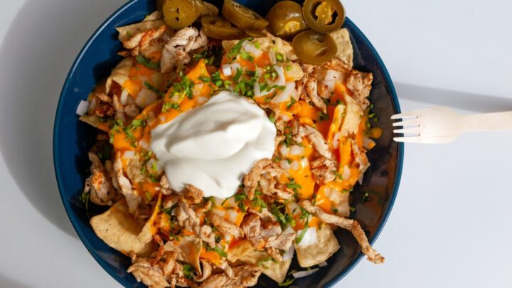 Homemade chicken nachos - Starts at 60