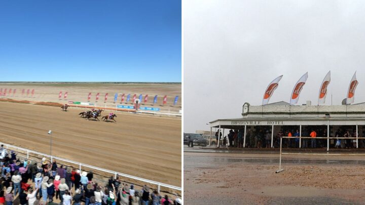 Birdsville Races are an outback celebration, held in the town of Birdsville