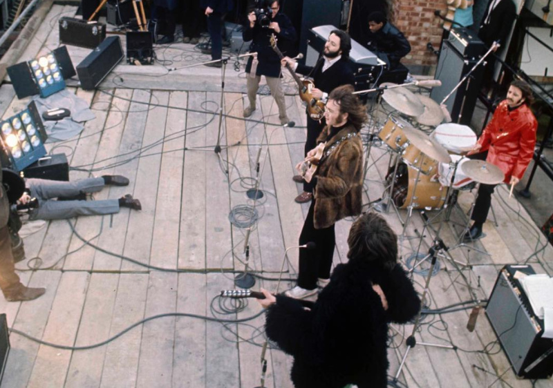 The Beatles rooftop concert