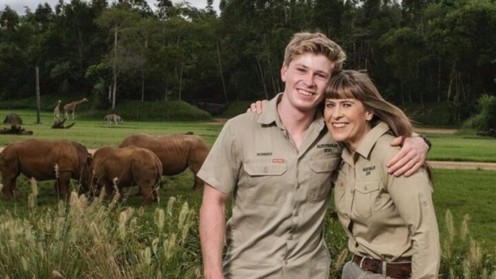 Robert Irwin fights back tears as he opens up about the strength of his ...