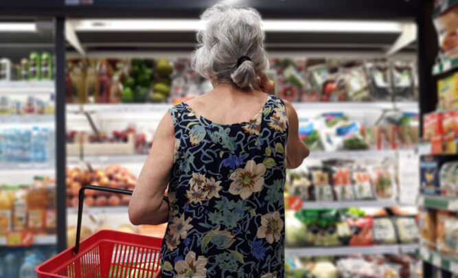 Pensioners among the hardest hit by rising grocery prices - Starts at 60