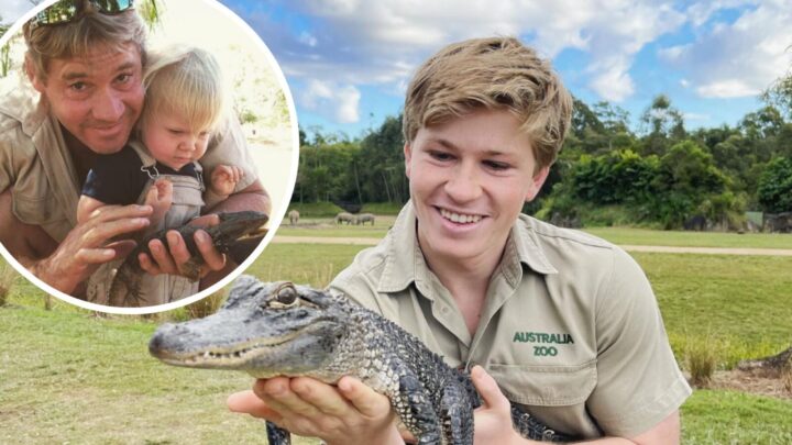 Robert Irwin left emotional after receiving surprise birthday video ...
