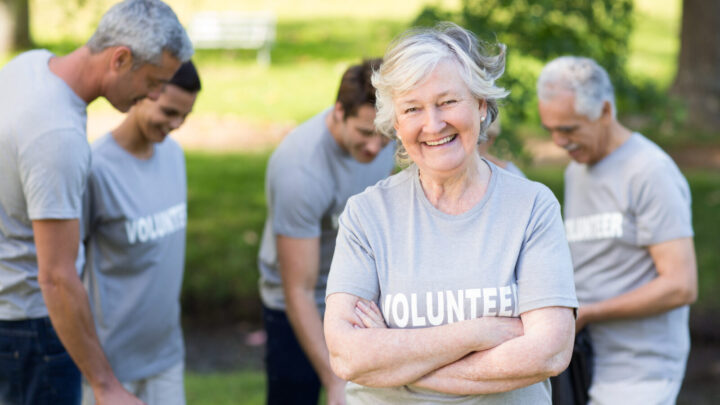 Volunteers are being celebrated for their vital contribution. 
Source: Getty Images. 