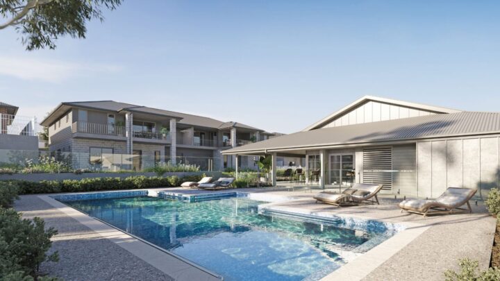 Introducing the modern, vibrant, and socially engaging retirement villages designed for today’s active retirees. Village location: Oak Tree Coffs Harbour, NSW. Image source: Supplied