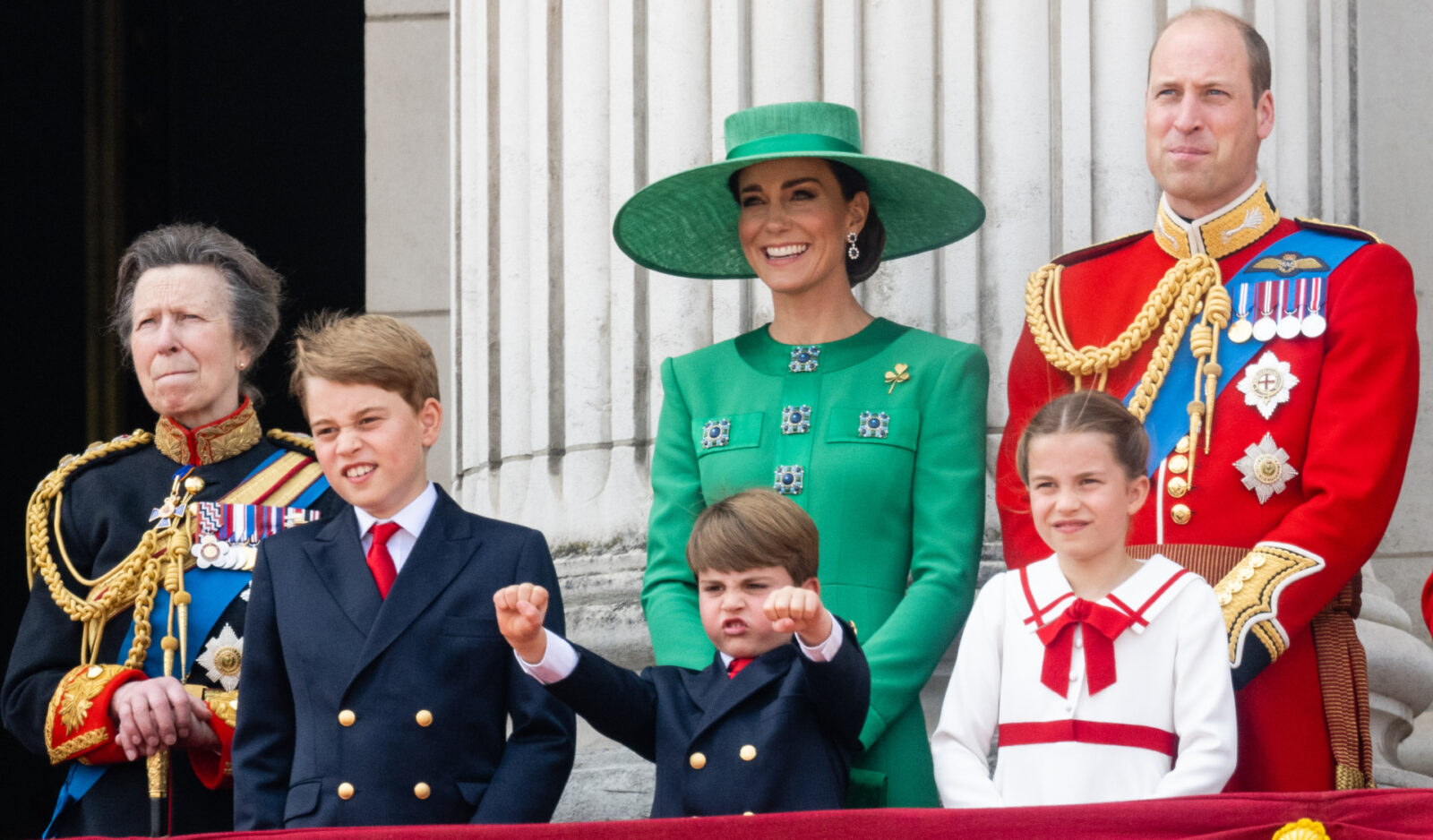 Prince Louis’ antics steal the show at Trooping the Colour ceremony ...