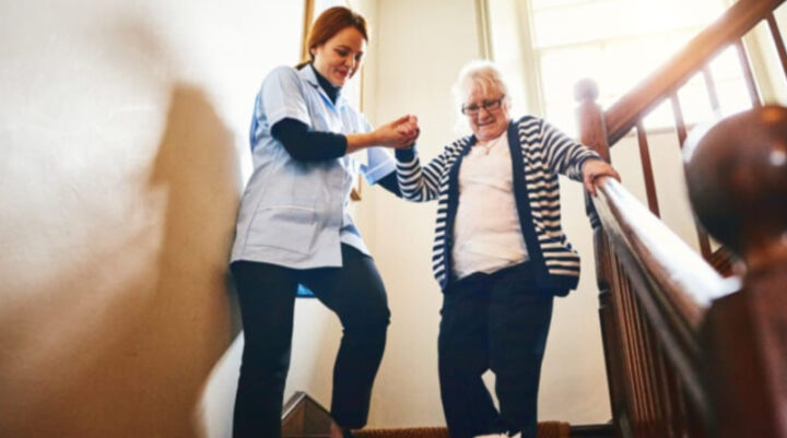 As we age, our risk of falls increases significantly. Falls can lead to serious injuries, including hip fractures, head injuries, and even death. Source: Getty Images. 